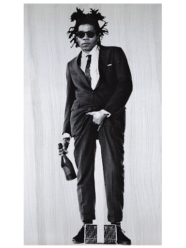 Basquiat in Los Angeles, Dot Red