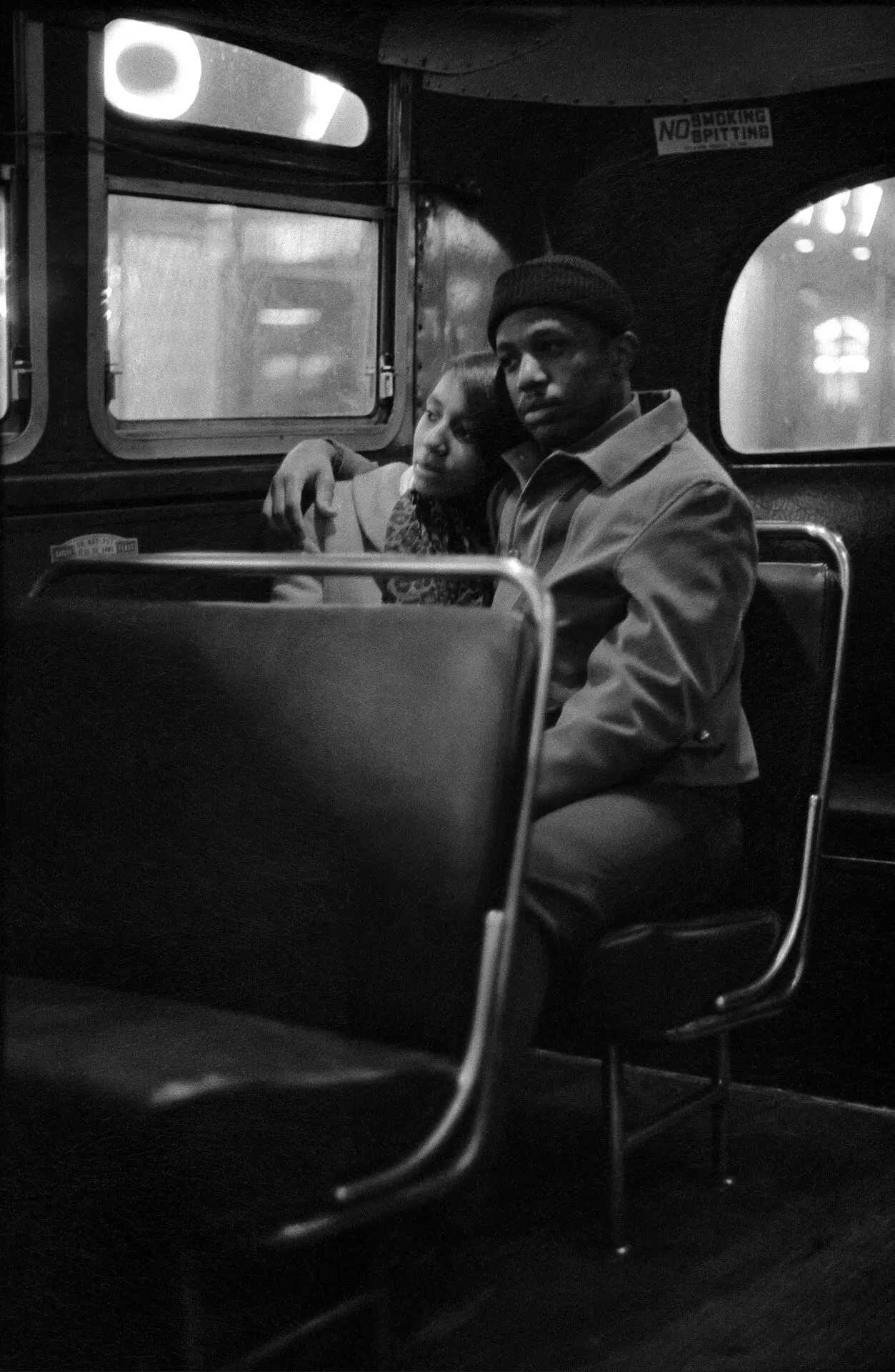 Love On The Bus Chicago 1967 Photography is my heart john simmons dot red