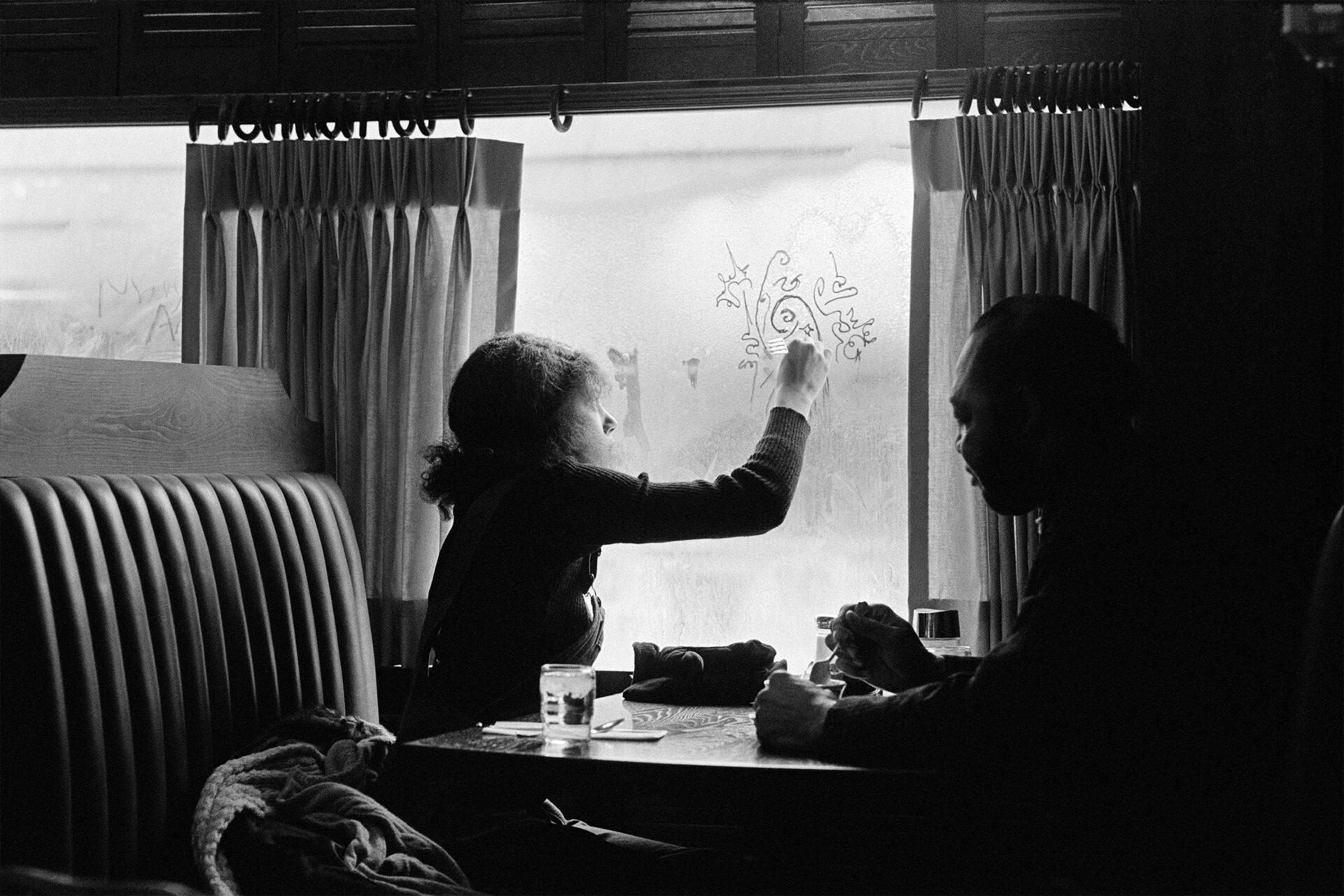 Window Writing Chicago 1968 min