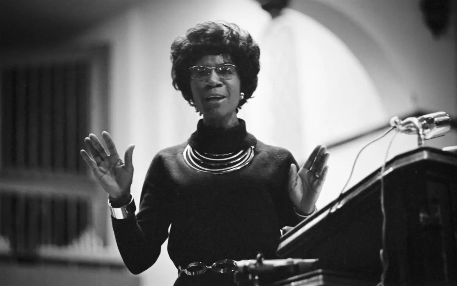 shirley Chisholm Nashville 1969 Photography is my heart john simmons dot red